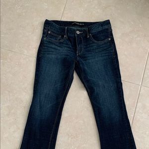 Express jeans barely boot low rise 4R